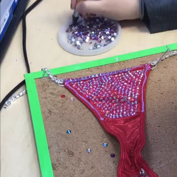 Angel NPC competition bikini custom made - Picture 3 of 5